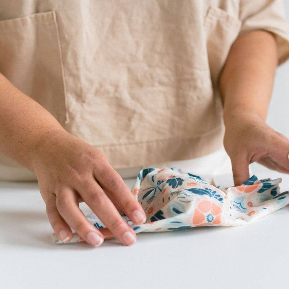 Goldilocks Goods Beeswax Wraps - Set of 3 - In Bloom