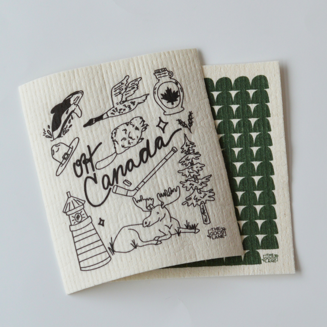 This Set Provides Meals (Canada) - Swedish Sponge Cloth Set
