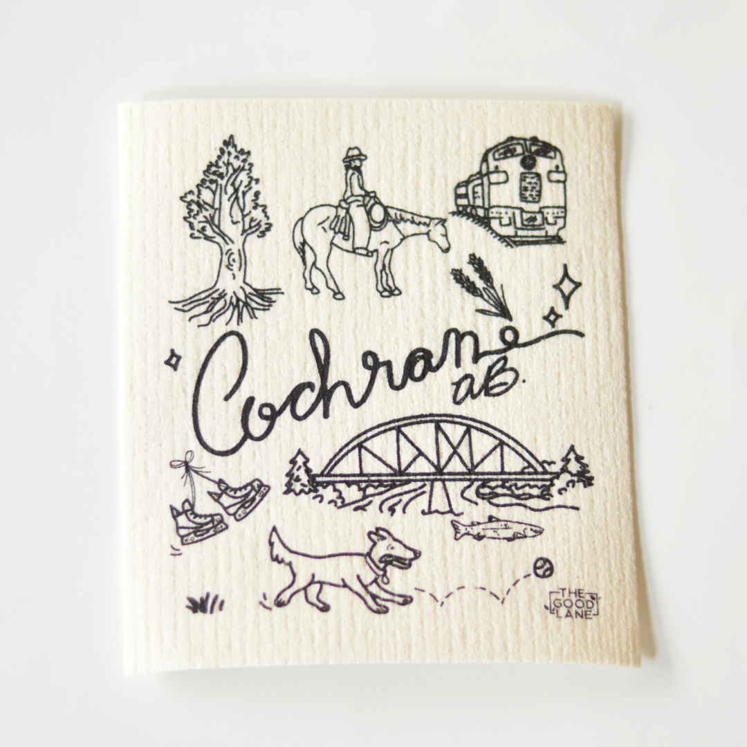 This Set Supports Local (Cochrane) - Swedish Sponge Cloth Set