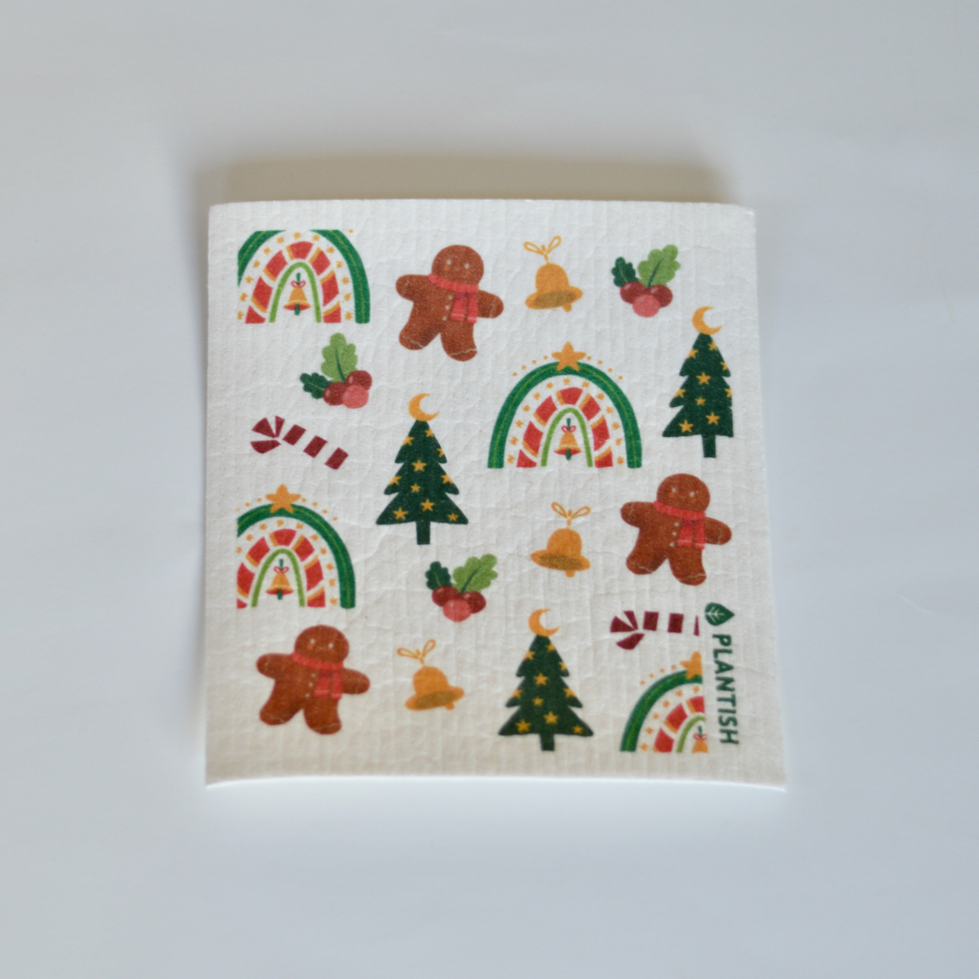 Holiday Swedish Sponge Cloths