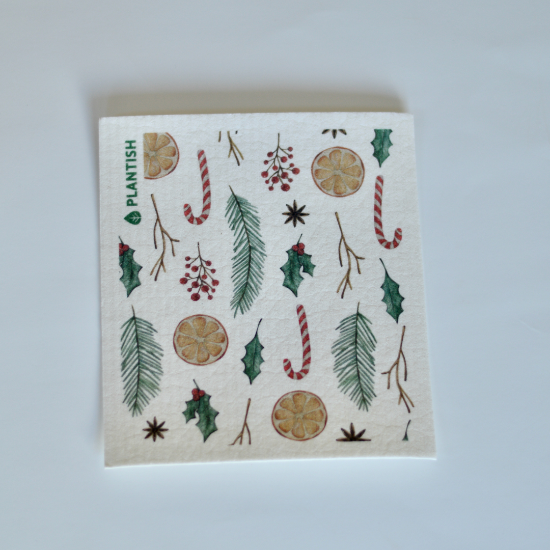 Holiday Swedish Sponge Cloths