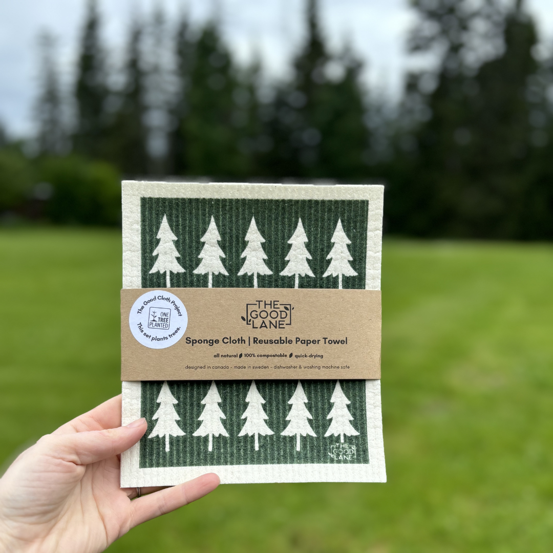 This Set Plants Trees - Swedish Sponge Cloth Set