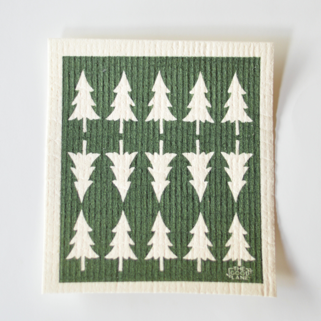 This Set Plants Trees - Swedish Sponge Cloth Set
