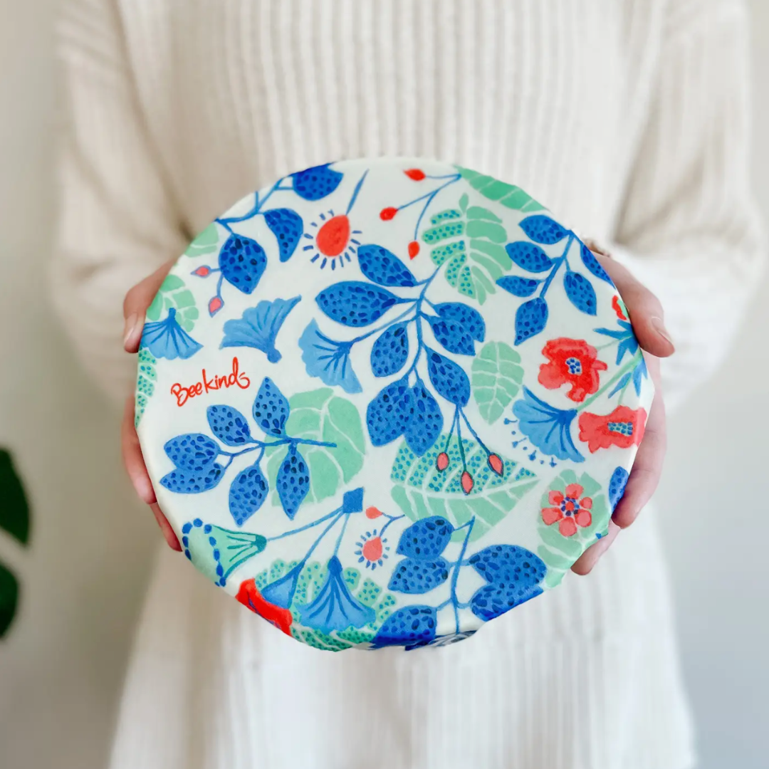 Juniper Print Beeswax Wraps - Set of 3