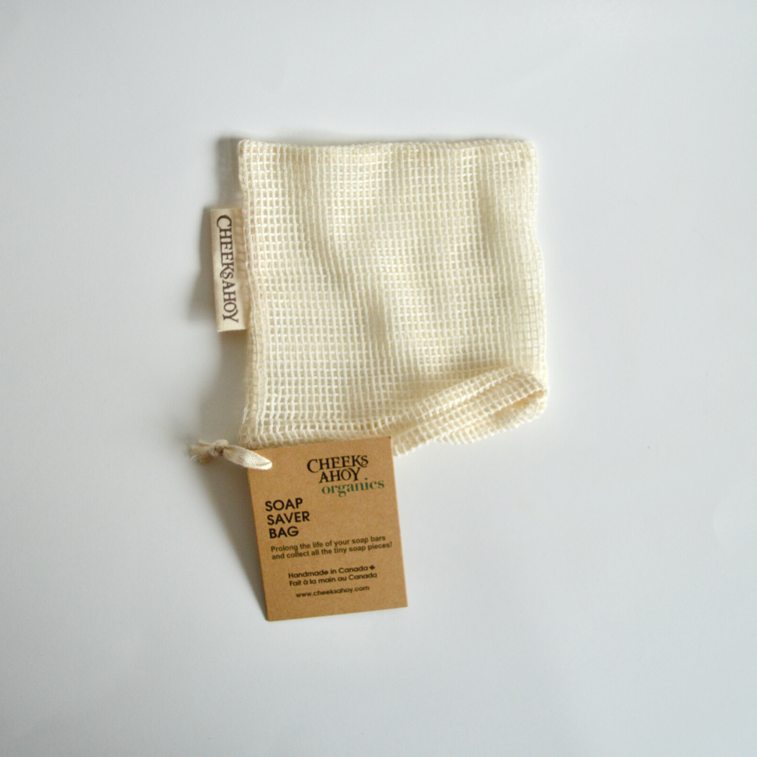 Soap Saver Bag - Organic Cotton