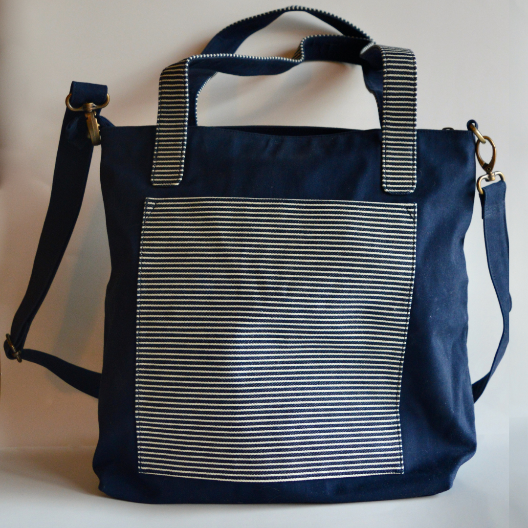 Upcycled Denim Tote Bag