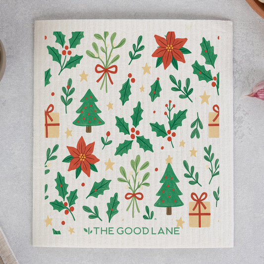 Festive Cheer Swedish Sponge Cloth