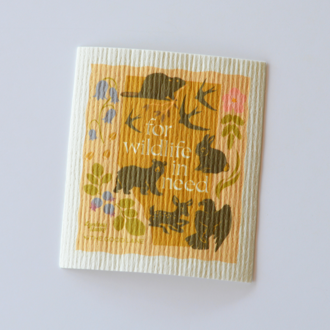 This Set Protects Wildlife - Swedish Sponge Cloth Set