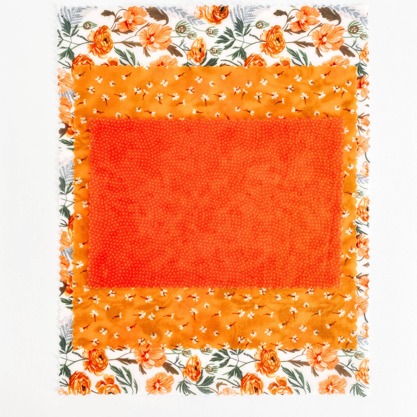 Goldilocks Goods Beeswax Wraps - Set of 3 - Garden Floral