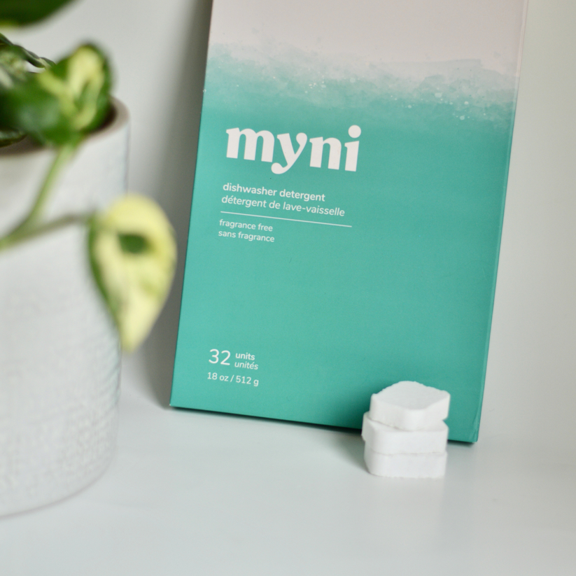 Concentrated Dishwasher Detergent Tablets by Myni The Good Lane