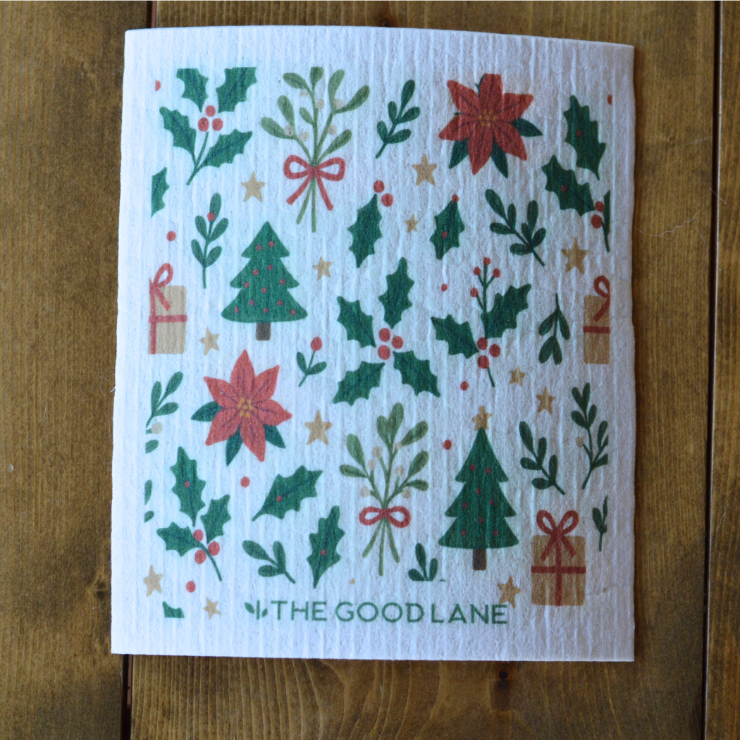 Festive Cheer Swedish Sponge Cloth