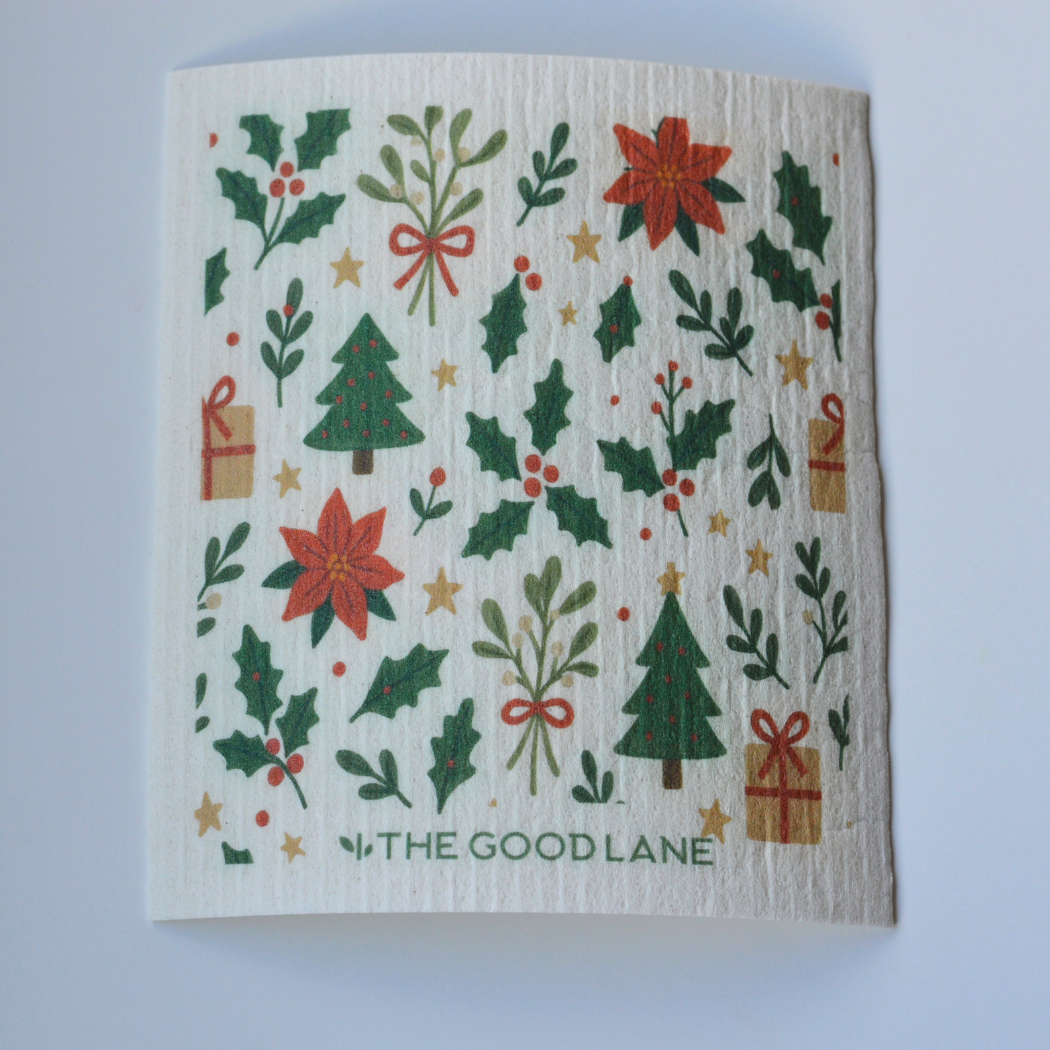 Festive Cheer Swedish Sponge Cloth