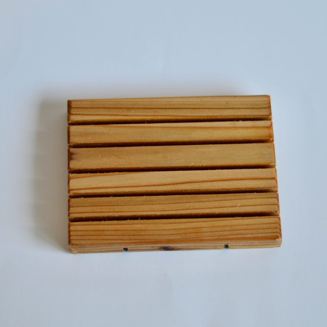 Handcrafted Cedar Soap Dish Tray