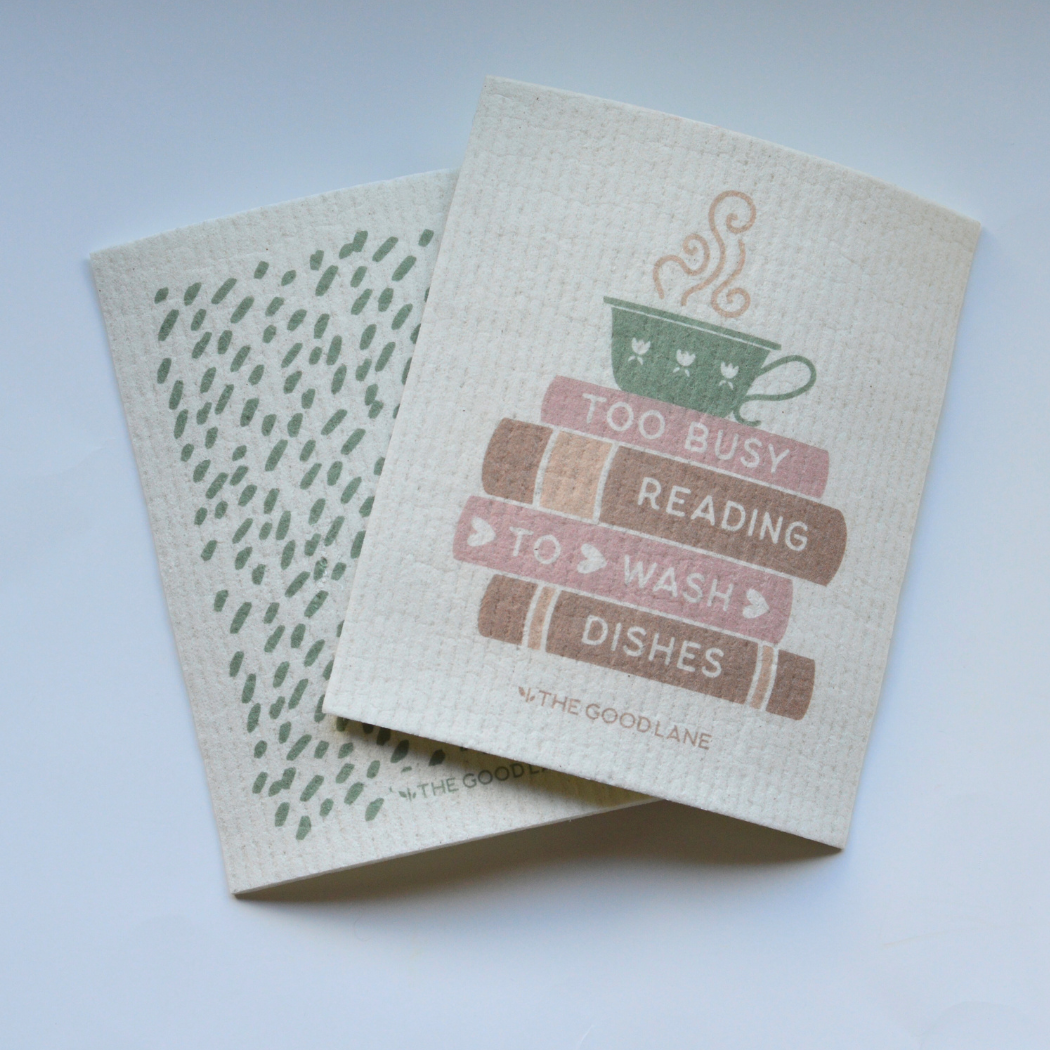 This Set Gives Books - Swedish Sponge Cloth Set